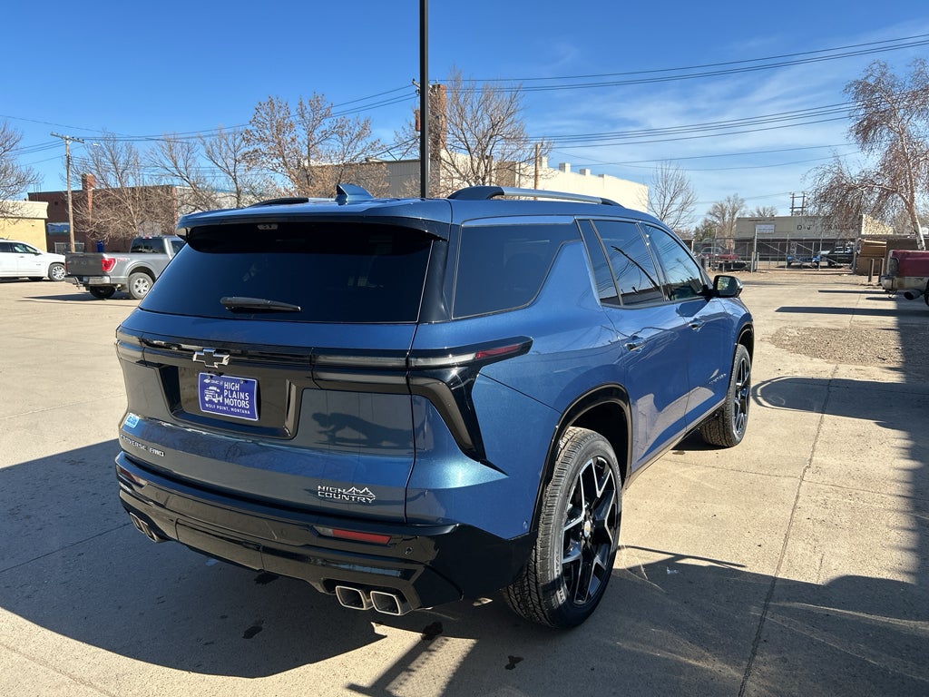 2026 Chevrolet Traverse High Country